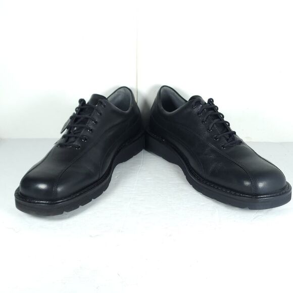 Mephisto Men\'s Air Realx Goodyear-Welt US10 Black Leather Comfort Oxford Shoes main image 5